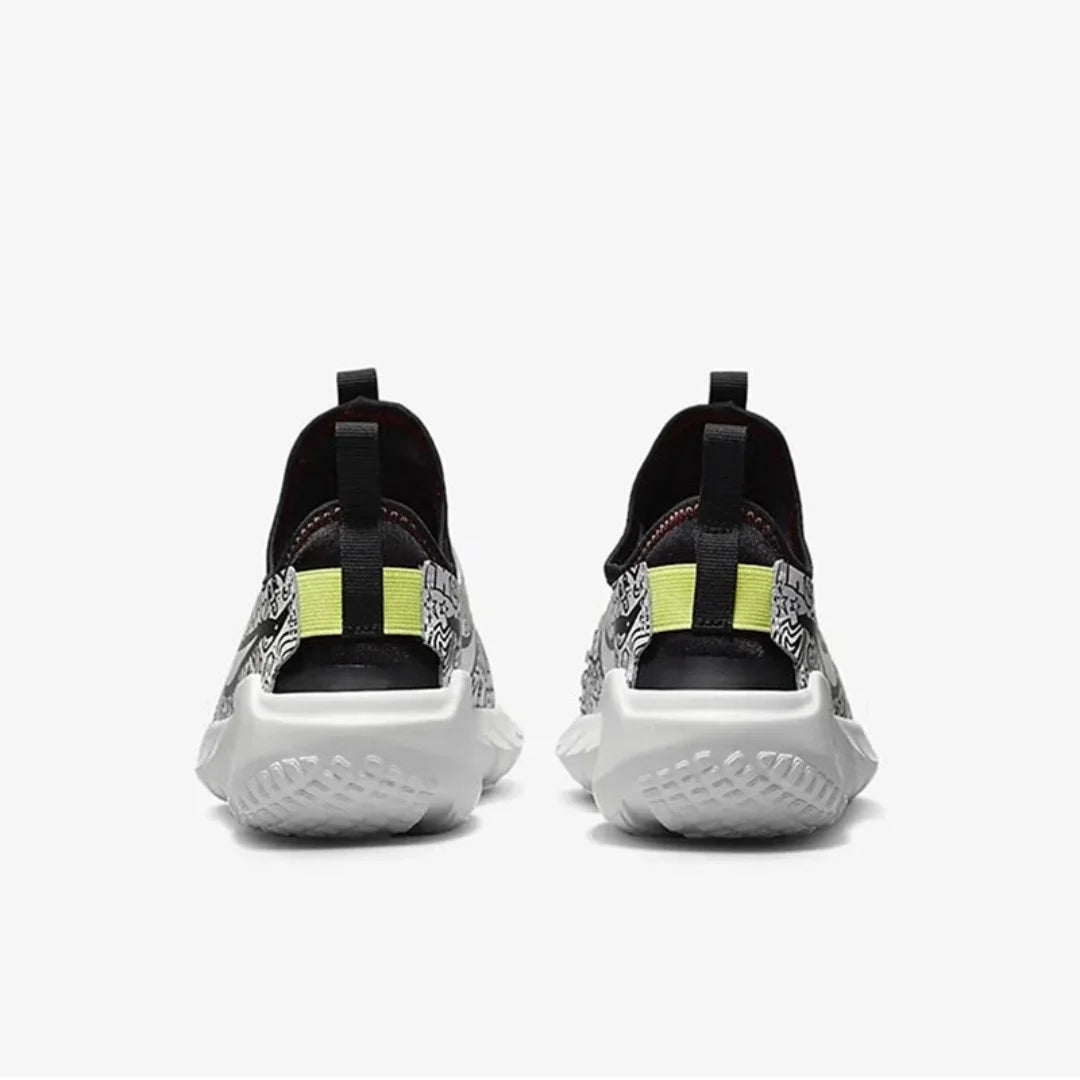 Nikes neue verschleißfeste, stoßdämpfende, leichte und einfach an- und auszuziehende Sportschuhe für Damen, Serie Flex Runner 2, bequeme Casual-Sportschuhe, trendige bedruckte vielseitige Outdoor-Sportschuhe, beliebt