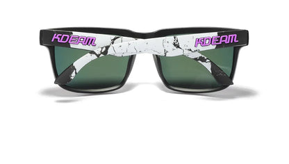 2025 Kdeam Polarized Sunglasses for Men Women Fashion Unisex Brand Trendy Outdoor Eyewear For Couple Mirror red lens
