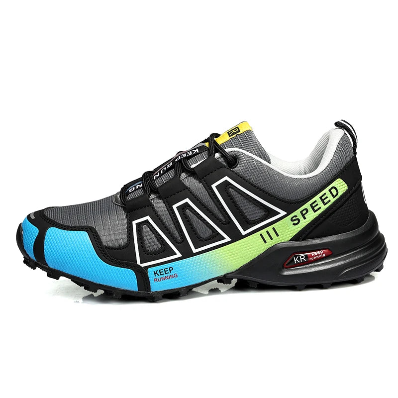 Chaussures de cyclisme pour homme - Chaussures de cyclisme tout-terrain (montagne et cross-country) pour homme - Chaussures d'entraînement de cyclisme antidérapantes et résistantes à l'usure - Chaussures de randonnée