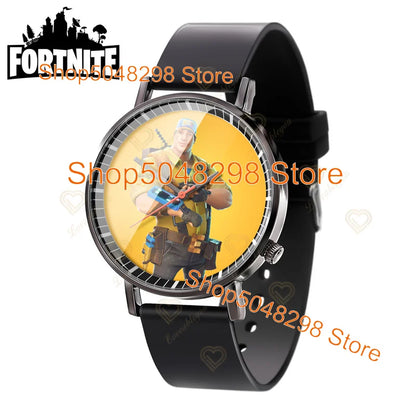 Fortnite Wristwatch for Men Women Watch Battle Game Print 2025 New Watches Quartz Wristwatch Female Children's Birthday Gifts