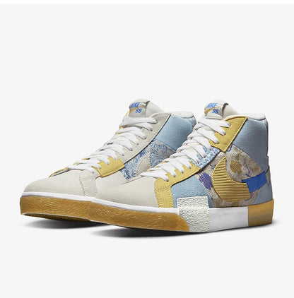 Chaussures de skate unisexes montantes Nike Official Authentic SB ZOOM BLAZER DM0859-400