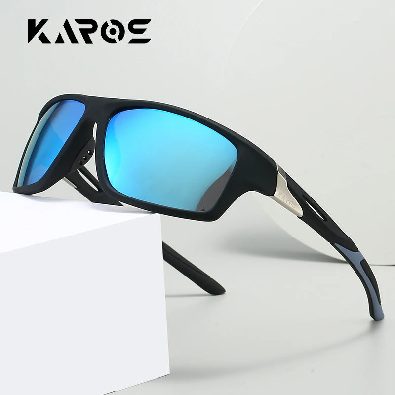 Polarizované brýle Karos UV400 pro muže a ženy – cyklistika, rybaření, běh, outdoorové sporty, sluneční brýle, brýle na kolo, brýle na řízení a jízdu na motocyklu YZ2012