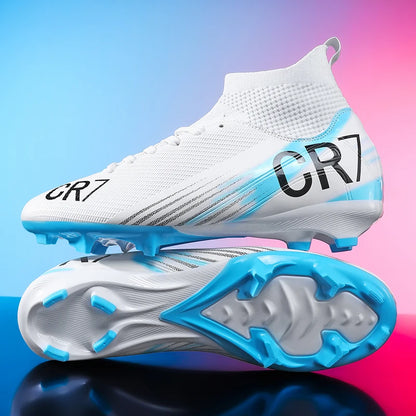 Chaussures de football pour homme, chaussures de futsal professionnelles, chaussures de football de haute qualité, crampons, femmes, unisexe, ultralégères, TF/FG, baskets