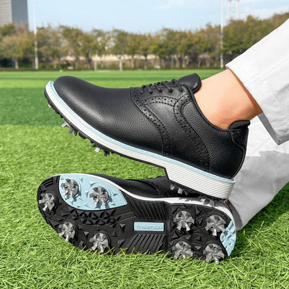 Chaussures de golf professionnelles pour femmes, chaussures de marche décontractées et tendance, chaussures de sport de golf confortables et antidérapantes pour le fitness en plein air