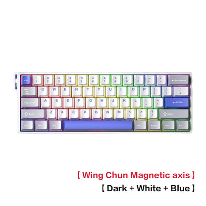 AULA WIN60 HE kabelgebundene Magnetachsen-Tastatur RT Custom mechanische Tastatur für E-Sports-Games mit 8K Polling-Rate