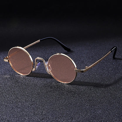 Design Retro Round Frame Sunglasses For Men Polarized UV400 Women Causal Driving Glasses Accessories