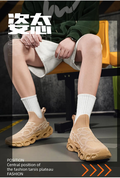 Herrskor Sneakers Herrtennis Skor Lyxskor Herrskor för fritid Träningsskor Tävlingsskor Andningsbara skor Modeloafers Löparskor för män