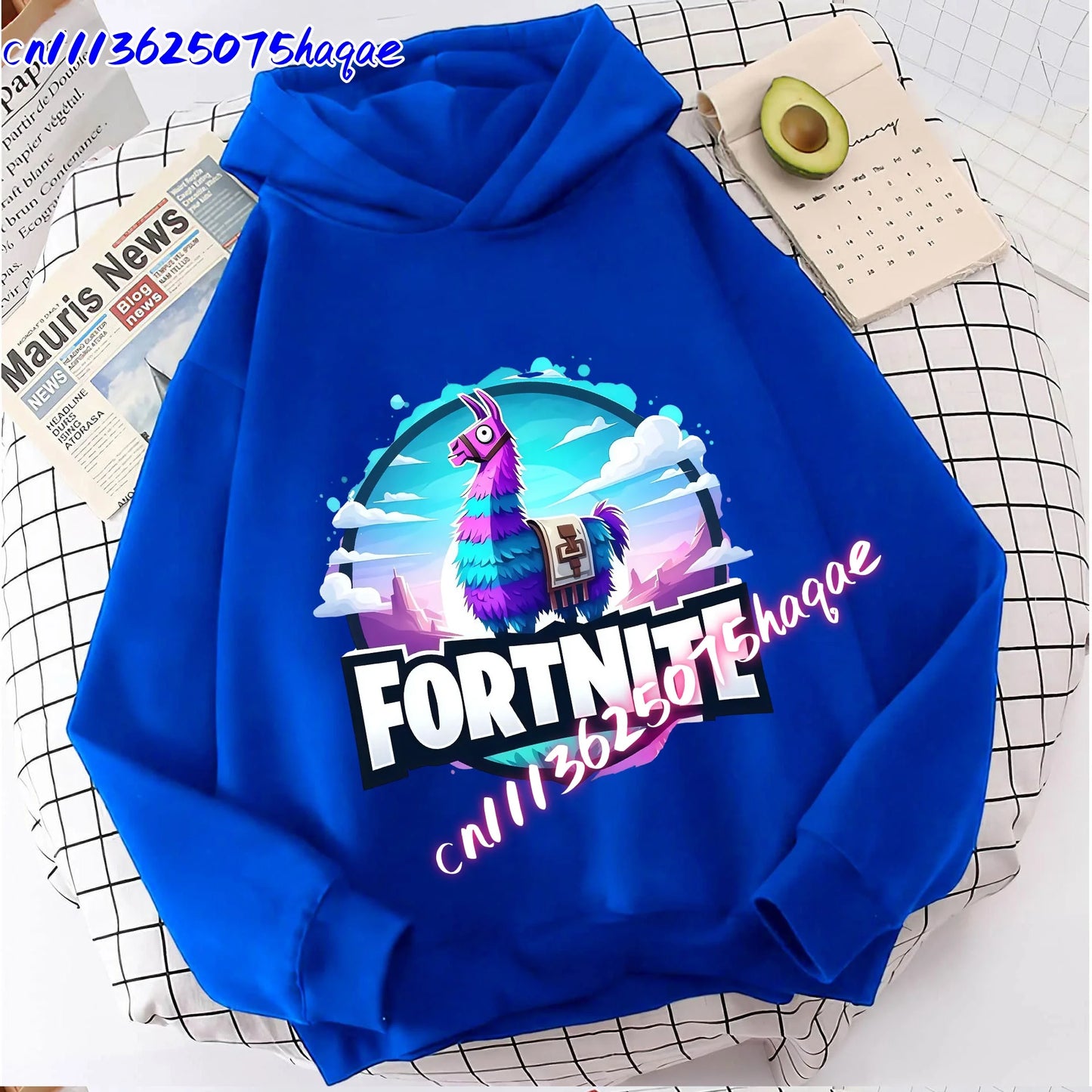 New Fortnites Kids Sweatshirts Cartoon Game Character Printed Hoodie Autumn Casuals Children Tops Winter Baby Boys Clothing
