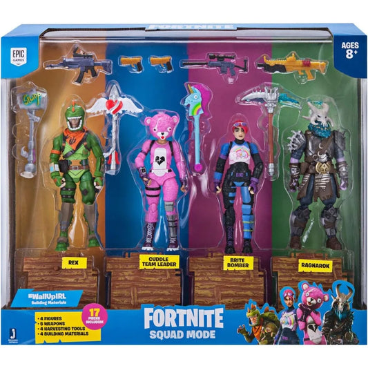 Conjunto de 8 Figuras Fortnite Anime em PVC — Bonecos Trooper Colecionáveis para Fãs, Crianças, Aniversário e Natal
