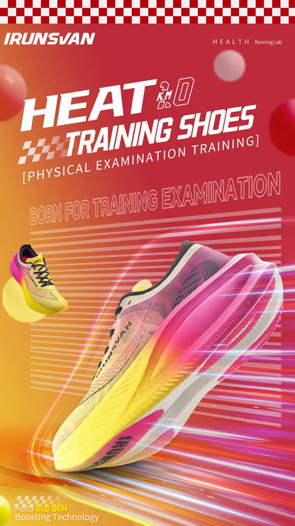 IRUNSVAN Carbon Plate Marathon Running Shoes, Professional Stable Support, Shock Absorption, Ultra-Light Rebound Sports Shoes
