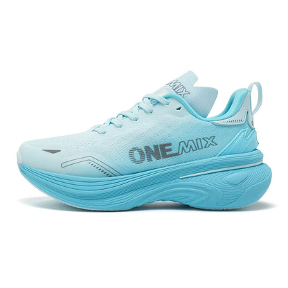 ONEMIX Bumper Max Jogging Running Shoes Unisex Lightweight Sneakers Road Wear-Resistant Fashion Sports Fitness Shoes