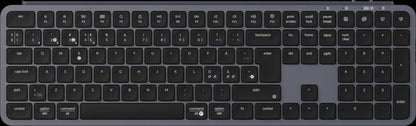 Keychron B6 Pro ISO-Layout ultraflache kabellose Tastatur in voller Größe, tragbar und leicht, mit 2.4GHz- & Bluetooth-Verbindungen