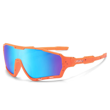 OMEKOL Nové cyklistické sluneční brýle UV400 pro muže a ženy, na softball, rybaření, turistiku, běh, outdoorové brýle, baseballové sportovní sluneční brýle
