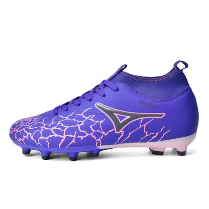Chaussures de football pour hommes, crampons pour gazon naturel, chaussures de football unisexe, crampons longs « Society Spikes » FG, chaussures de football professionnelles, Chuteira