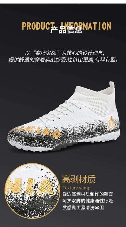 Voetbalschoenen voor heren, voetbalschoenen voor kinderen, professionele voetbalschoenen voor dames, antislip voetbalschoenen, TF/FG voetbalschoenen voor buiten