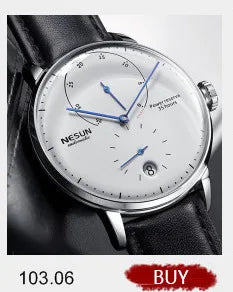Luxury Brand Switzerland LOBINNI Perpetual Calendar Seagull Automatic Mechanical Men's Watches Sapphire Multi-function L13019-11