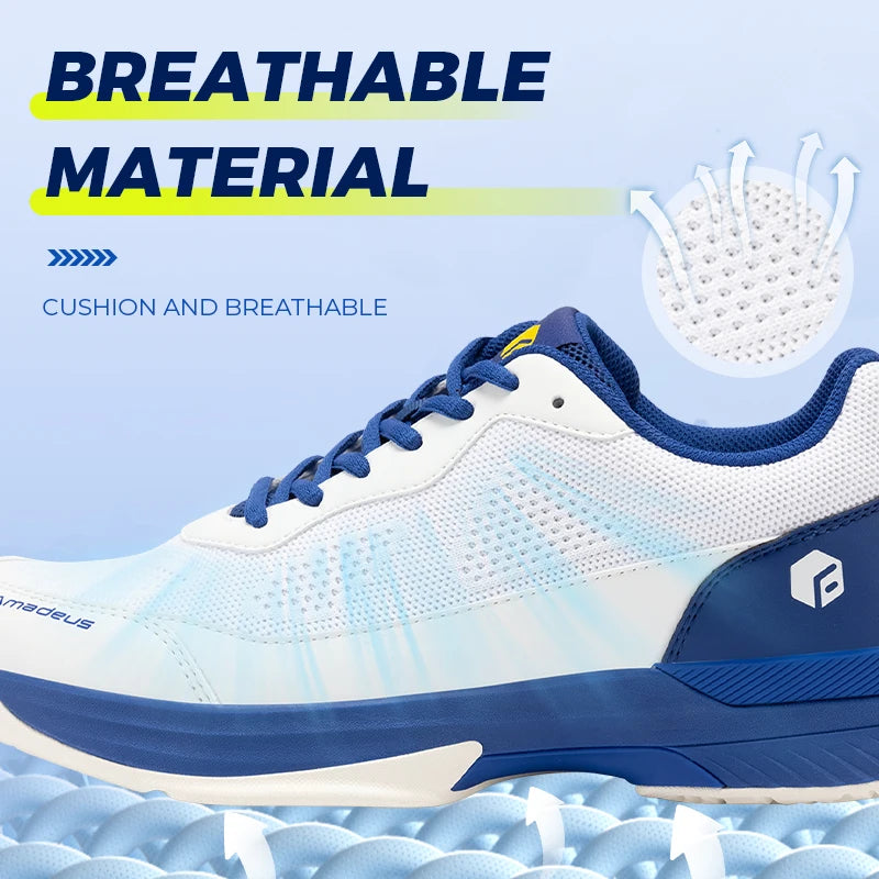 Chaussures de tennis pour homme FitVille, version large 2E, chaussures de sport d'entraînement professionnel, respirantes, antidérapantes, avec soutien de la voûte plantaire