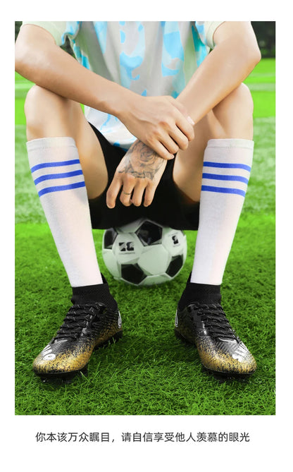 Voetbalschoenen voor heren, voetbalschoenen voor kinderen, professionele voetbalschoenen voor dames, antislip voetbalschoenen, TF/FG voetbalschoenen voor buiten