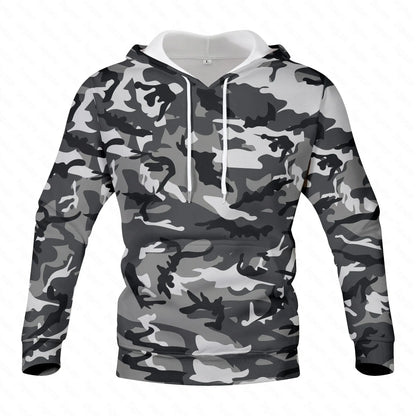 Camouflage Hoodies Men 2023 Spring Mens Military Hooded Sweatshirts Hoodie Male Street Hoody Army Green Sweatshirt Hip Hop S-4XL, Produit gaming premium Fraquane, équipement gamer