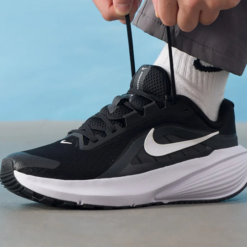 Chaussures de course et d'entraînement Nike Downshifter 14 pour homme, noires et blanches, IB1895-002
