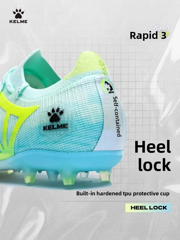 Kelme Men's Professional Football Shoes Youth And Children's Mg Training Football Boots Indoor Anti Slip Football Shoes