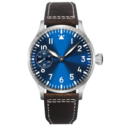 Relógio de Homem Corgeut Luxury com Vidro de Safira, Mostrador de 42 Mm, Movimento de Corda Manual St3600 ou St3601, Caixa em Aço 316L, Resistência à Água 30 M