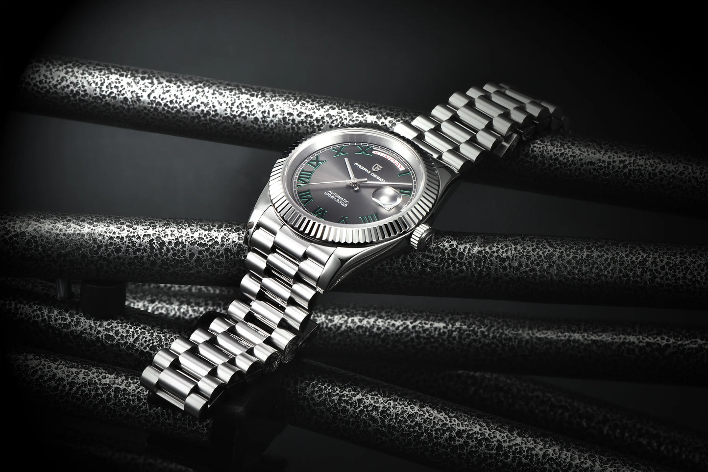 PAGANI DESIGN 2025 New Date Week 40MM Men's Watches Brand Luxury Gold Automatic Watch Men Waterproof Mechanical Wrist watch Men