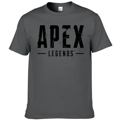 2026 Summer Streetwear T-shirt Men Fashion Casual Clothes Cotton Short Sleeve tshirt Printed Apex Legends T Shirt Harajuku Top