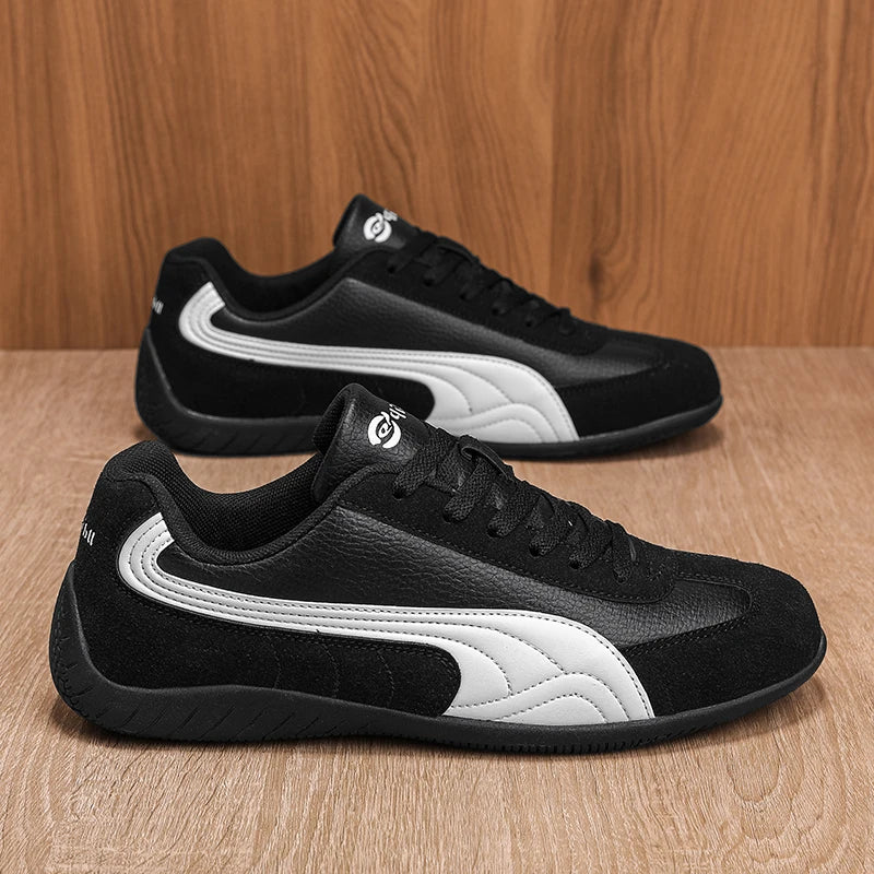 Popular Autumn Lightweight Fashionable Mens Casual Shoes Odor Resistant Low Cut Sports Shoes Outdoor Soft Retro Walking Shoes