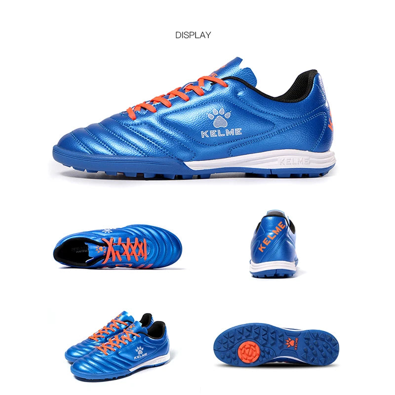 Chaussures de football KELME Men Training TF pour gazon artificiel, antidérapantes, pour jeunes, chaussures de sport AG 871701