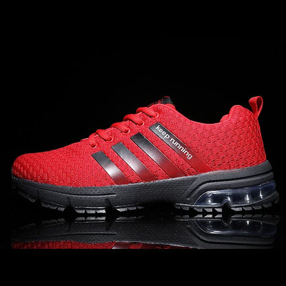 2025 Summer New Men Casual Sports Shoes Breathable Outdoor Running Shoes Comfortable Thick Bottom Fashionable Climbing Femininos