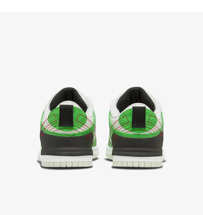 Nike genuine Dunk Disrupt2 Unisex Snake Print Low-Top Retro Sneakers DV1491-101