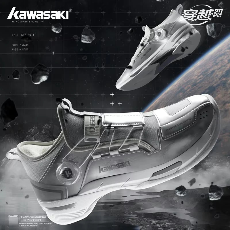 Kawasaki King Series 2.0 Professionelle Badmintonschuhe für Damen und Herren, verdrehsicher, Sportschuhe, Original-Tennisschuhe für Herren, Sneaker A3311