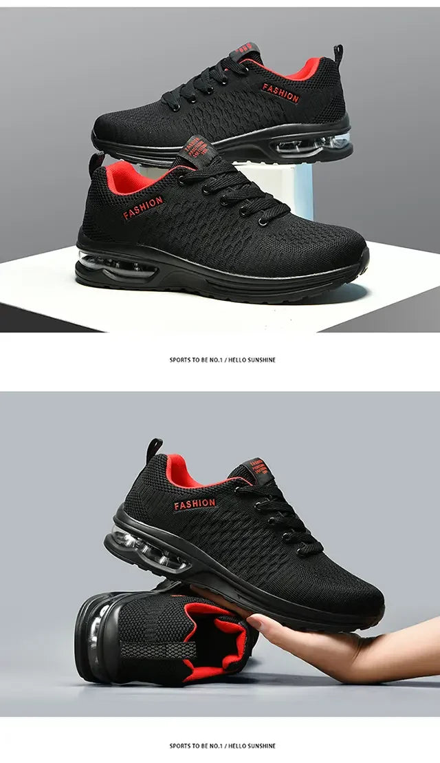 Zapatillas para hombre 2025 nuevas deportivas casuales de moda, transpirables, ligeras para running, cómodas, tallas grandes, calzado de running para hombre