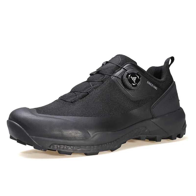 HUMTTO Men's Luxury Designer Trail Sneakers Anti-slip Sports Hiking Breathable Outdoor Trekking Boots