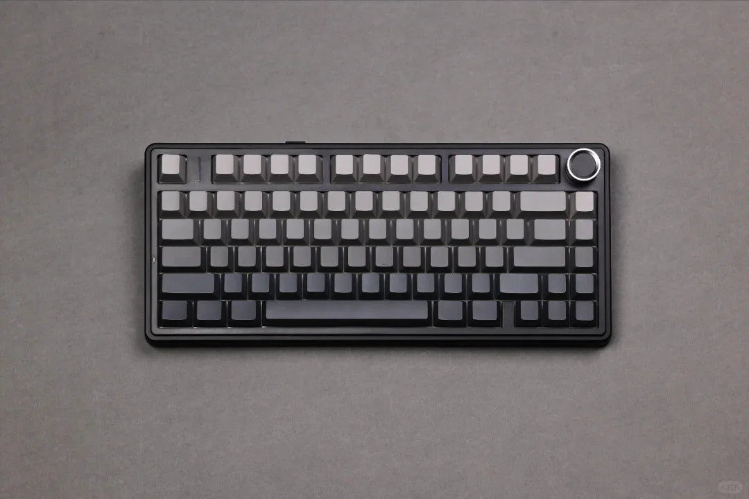 AULA F75 Pro kabellose mechanische Gaming-Tastatur mit Gasket-Mount, RGB, anpassbar, 75-%-Layout und seitlich gravierten PBT-Tastenkappen