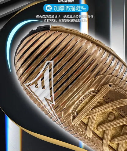 Scarpe da calcio per bambini antiurto sulla punta, chiusura con lacci, tacchetti corti antiscivolo, resistenti all’usura e traspiranti, per partite su erba all’aperto