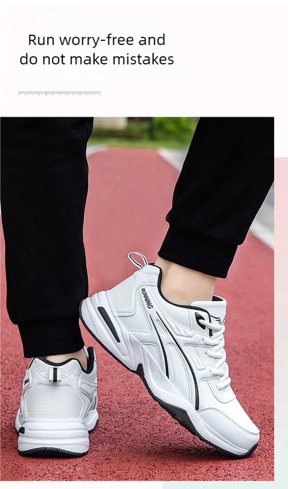 Men's classic retro casual sports shoes Four seasons soft-sole waterproof outdoor youth running shoes breathable light sneakers