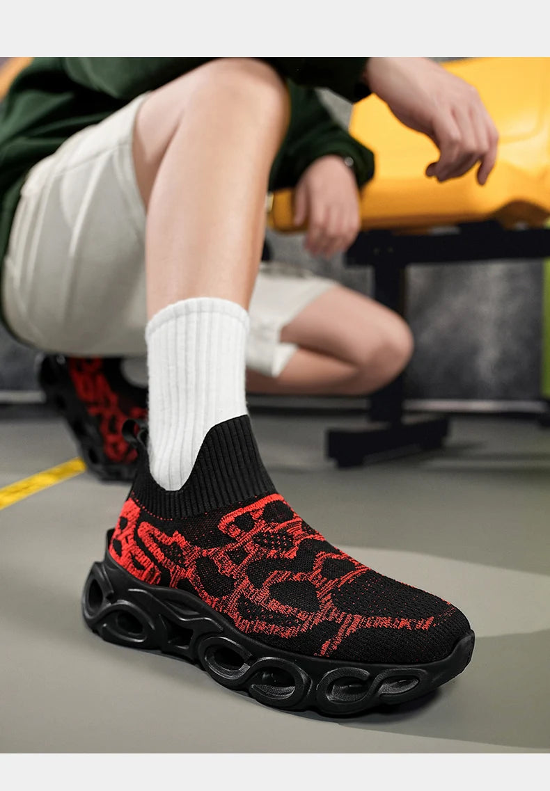 Herrskor Sneakers Herrtennis Skor Lyxskor Herrskor för fritid Träningsskor Tävlingsskor Andningsbara skor Modeloafers Löparskor för män