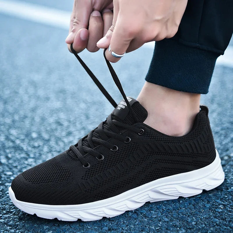 Running Shoes Men Sneakers Fashion Lightweight Trainers Breathable Walking Shoes Comfortable Athletic Sport Shoes for Men
