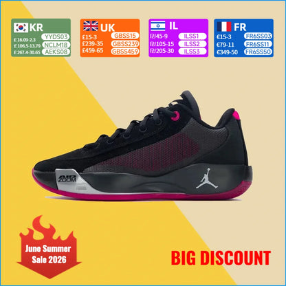 Nike JORDAN LUKA 77 Men's Sneakers Stylish, Versatile, Cushioned, Non-Slip, Durable, and Comfortable Basketball Shoes HF0819-006