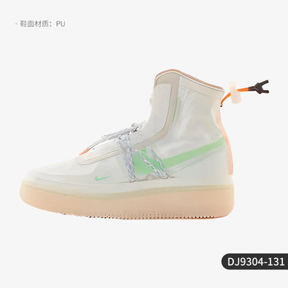 Nike AF1 SHELL authentique pour femme, chaussures de basket montantes en nylon Air Force No.1, modèle DJ9304-131