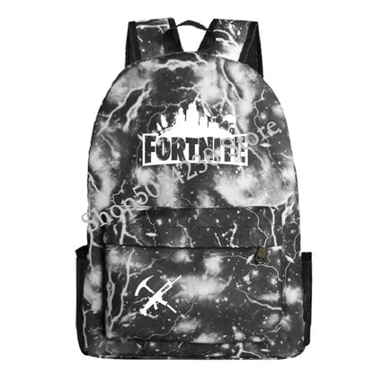 Fortnite Children's Backpack Large Capacity Bolsa Escolar High Quality Waterproof Men Women Victory Game Stationary Kid Rucksack