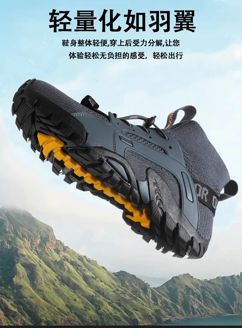 Chaussures de sport outdoor pour homme très vendues : chaussures d'escalade, de randonnée, de plage et de rivière, chaussures de sport décontractées, pointures 38 à 48#