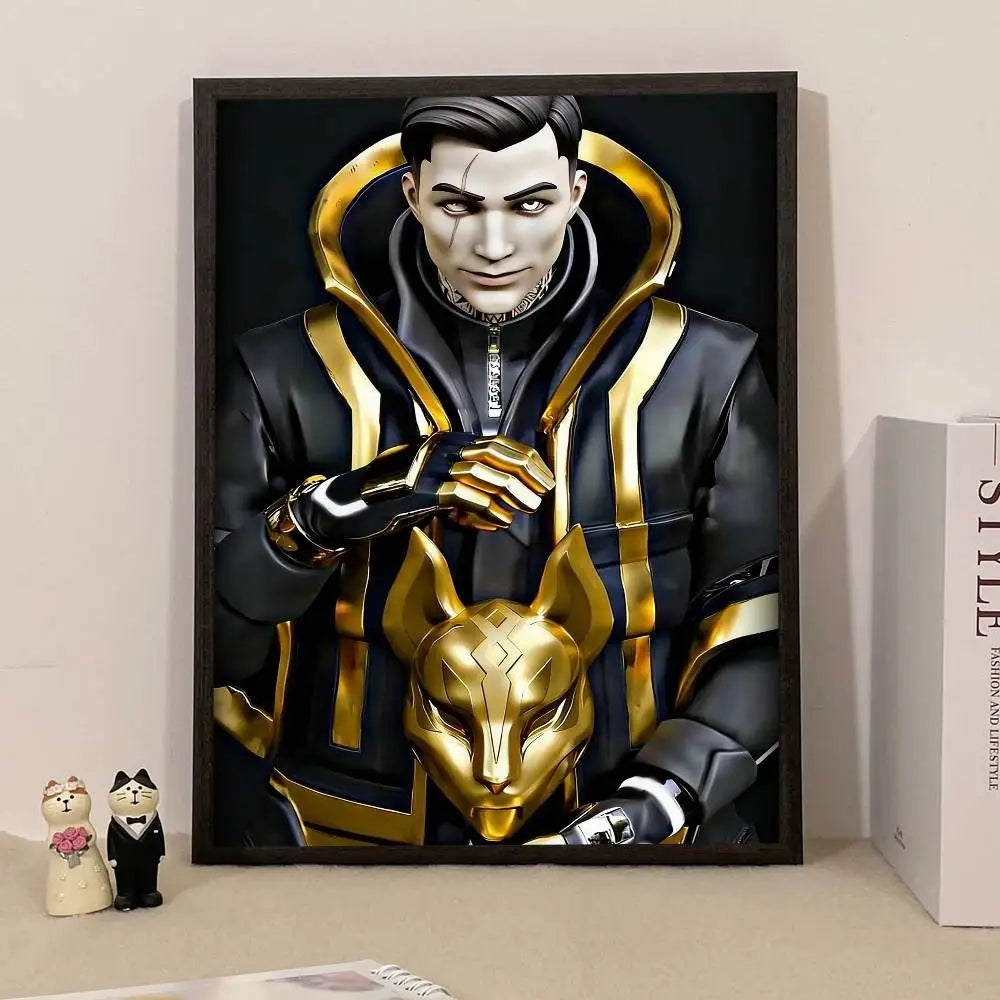 Game F-Fortnite Überraschungsposter als Wohndekoration, Wandbild für Arbeitszimmer und Wohnzimmer