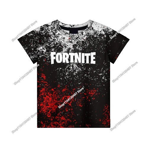 Summer Fashion Fortnite Mascot 3D Print Kids T Shirt Casual T-shirt Boys Girls Unisex Children's Clothing Tshirt Tops