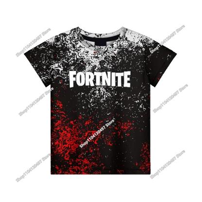Summer Fashion Fortnite Mascot 3D Print Kids T Shirt Casual T-shirt Boys Girls Unisex Children's Clothing Tshirt Tops