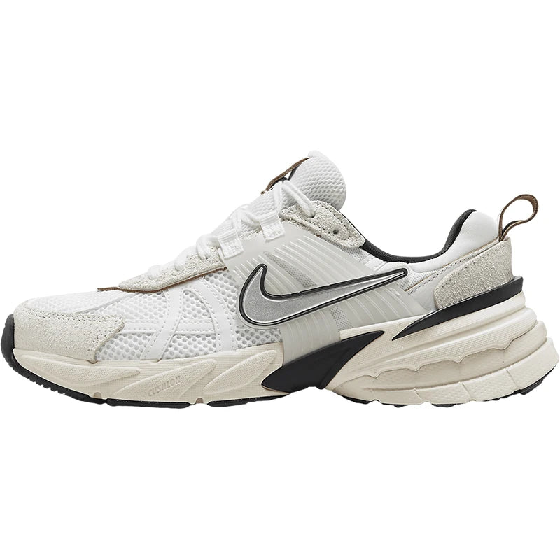 Nike genuine V2K Run Men's and Women's Breathable Cushioned Retro Running Shoes FN6703-100