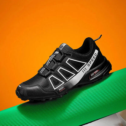 Lockless-Fahrradschuhe für Herren, Outdoor-Wander- und Cross-Country-Schuhe mit rutschfester Sohle, atmungsaktive Sportschuhe, Rennradschuhe