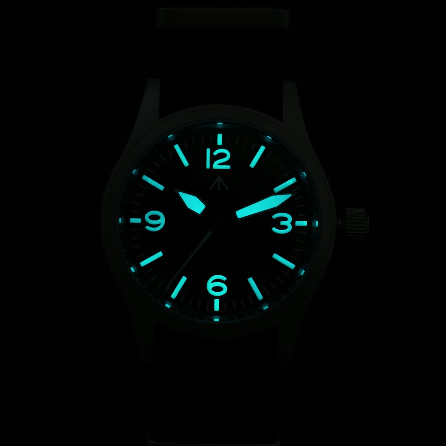 Militado ML05 36912 Watch VH31 Sweep Seconds Movement Dome Sapphire Crystal Watch High Transparency AR Coated 38mm Vintage Watch